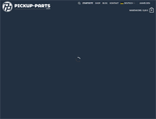 Tablet Screenshot of pickup-parts.com